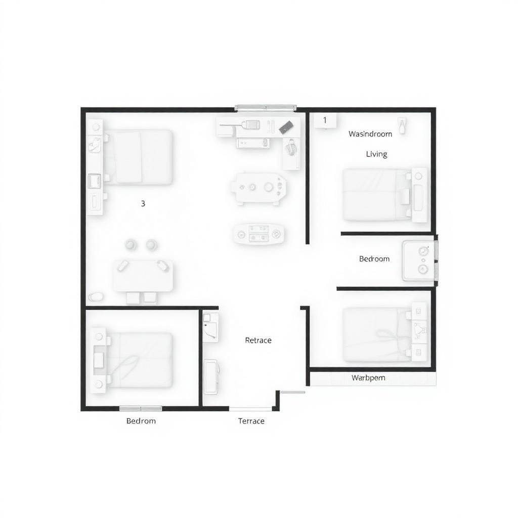 Waves South floor plan